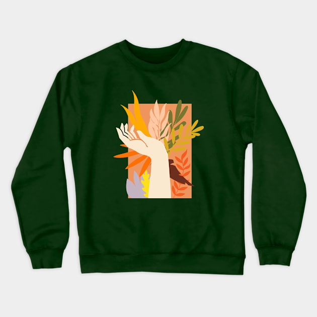 Wild Leader #2 Crewneck Sweatshirt by worldnomadfolk@gmail.com